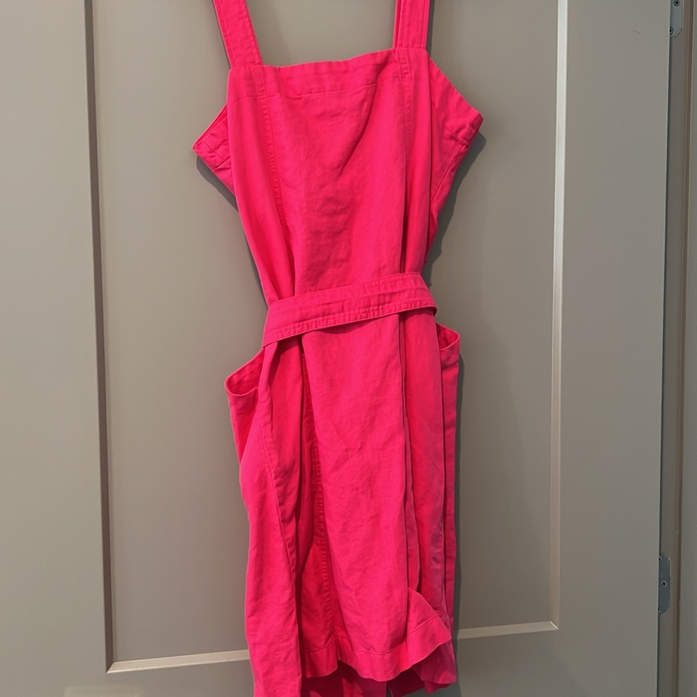 Pink button down dress - Picture 5 of 5